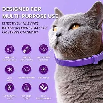 TriOak Calming Collar for Cats - 4 PackStress Relief