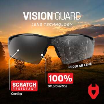 NoCry Safety Sunglasses - Adjustable & UV400 Protection