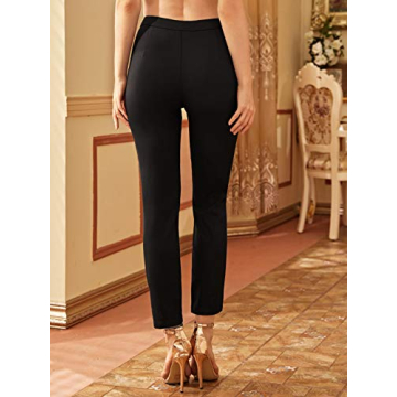 Stylish SweatyRocks High Waisted Leggings for Women
