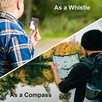 Durable Jetec Survival Reflective Mirror for Outdoor Safety