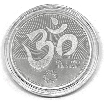 2020 No Mint Mark 999 Pure Silver Ganesha Lakshmi Coin Collection