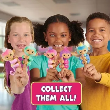 Fingerlings Interactive Baby Monkey Playset with Cradle