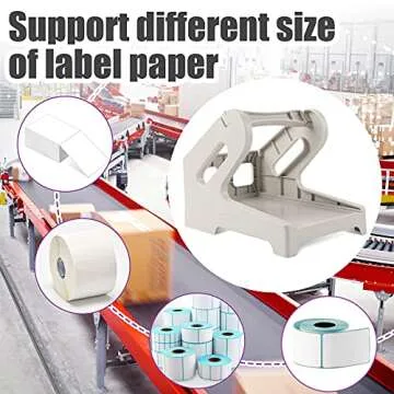 Asmvt Label Holder for Shipping and Thermal Labels - 2 in 1 Holder