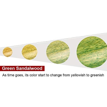 Handmade Buffalo Horn Sandalwood Hair Comb Anti-Static