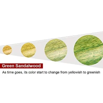 Handmade Buffalo Horn Sandalwood Hair Comb Anti-Static