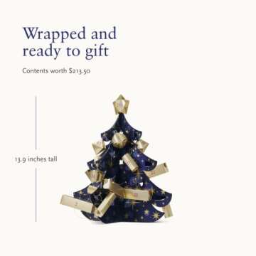 RITUALS - Advent Calendar 2022 3D Gift Set - Christmas Countdown Calendar - Beauty Advent Set - Luxury Bath, Body, Home Gift Set - 24 Christmas Gifts & Surprises, Blue