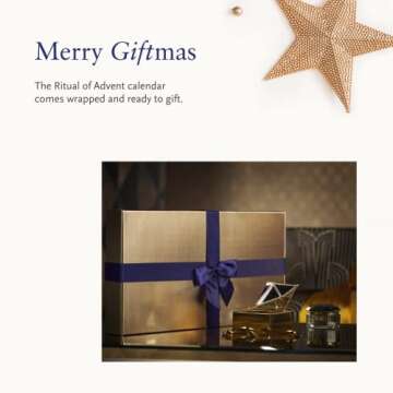 RITUALS - Advent Calendar 2022 3D Gift Set - Christmas Countdown Calendar - Beauty Advent Set - Luxury Bath, Body, Home Gift Set - 24 Christmas Gifts & Surprises, Blue