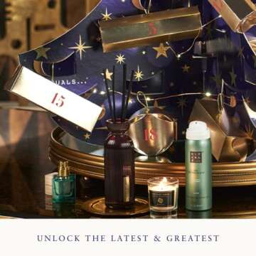 RITUALS - Advent Calendar 2022 3D Gift Set - Christmas Countdown Calendar - Beauty Advent Set - Luxury Bath, Body, Home Gift Set - 24 Christmas Gifts & Surprises, Blue
