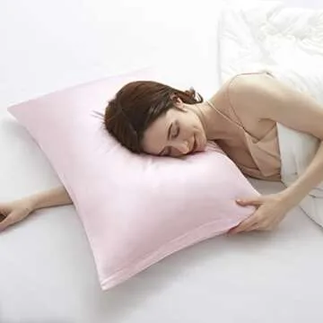 HommJF Satin Pillowcases with Zipper - Luxurious Comfort