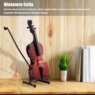 Tiiyee Miniature Cello Model - Perfect Gift for Music Lovers