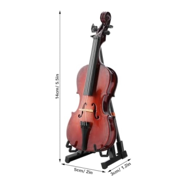 Tiiyee Miniature Cello Model - Perfect Gift for Music Lovers