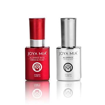 JOYA MIA Aluminix Gel Nail Polish – Achieve Chrome or Jelly Effect - Easy Application for Salon-Quality Results – Ideal for Beginners & Professionals – Long-lasting, Easy to Soak Off – 15ml