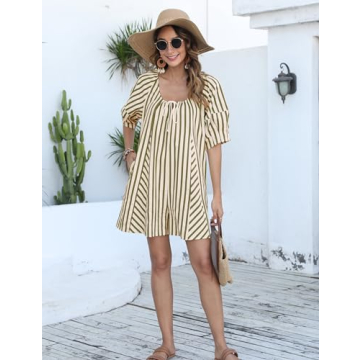Athlisan Women’s Striped Romper for Summer Style