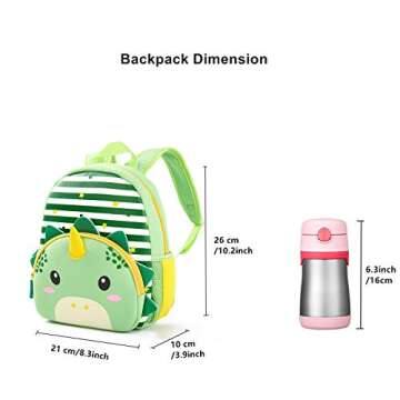 KK CRAFTS Toddler Neoprene Backpack for Kids