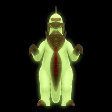 Gigan Godzilla ToHo Glow in The Dark Super 7 Reaction Action Figure
