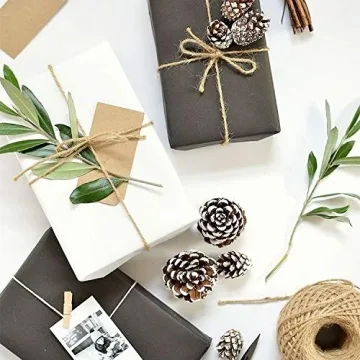 Eco-Friendly RUSPEPA Black Kraft Paper Roll for Wrapping