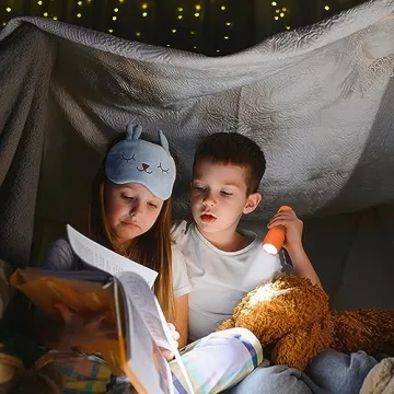 EverBrite 9-LED Flashlight 6-Pack Compact Handheld Torch Assorted Colors with Lanyard 3AAA Battery Included (Hurricane Supplies, Camping), Gift to Halloween, Christmas