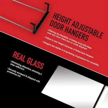 Self-Cut System Travel Mirror for Easy Haircuts