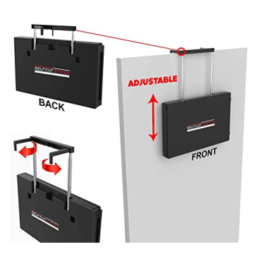 Self-Cut System Travel Mirror for Easy Haircuts