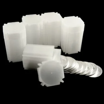 CoinSafe 10 Medallion Silver Round Tubes 39mm for Collectors