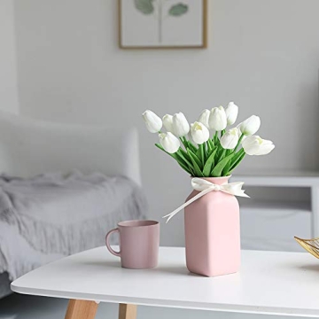 Nubry 30pcs Artificial Tulip Flowers for Home Decor