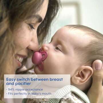 MAM Original Start Newborn Baby Pacifier, Best Pacifier for Breastfed Babies, Sterilizer Case, 0-3 Months, Boy, 2 Count (Pack of 1)