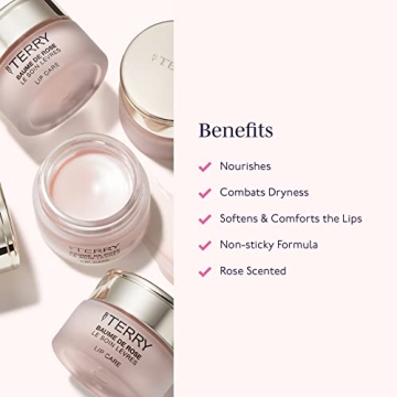 By Terry Baume De Rose Lip Balm Nourishes Luscious Lips