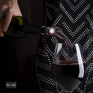 TenTen Labs Wine Aerator Pourer Set - Ultimate Wine Accessory