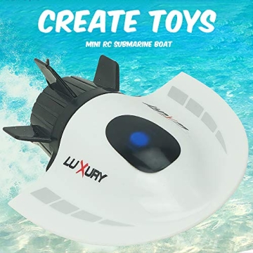 GoolRC Mini RC Submarine Boat Remote Control for Kids