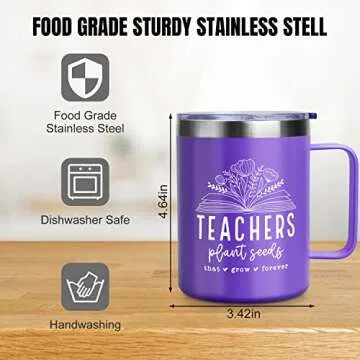 Stylish Stainless Steel Teacher Gift Mug for Any Occasion