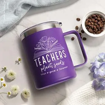 Stylish Stainless Steel Teacher Gift Mug for Any Occasion