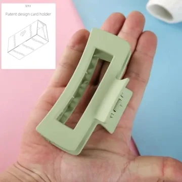 Stylish 6pcs Bridesmaid Hair Claw Clips Set for Wedding