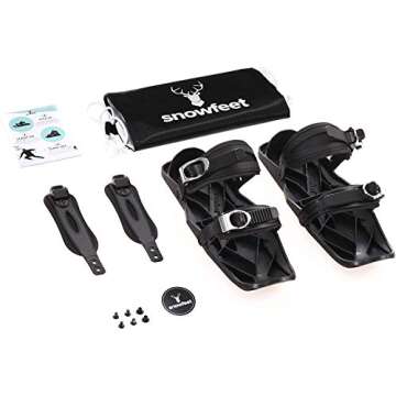 Snowfeet Mini Skis for Slopes | Fun for Everyone