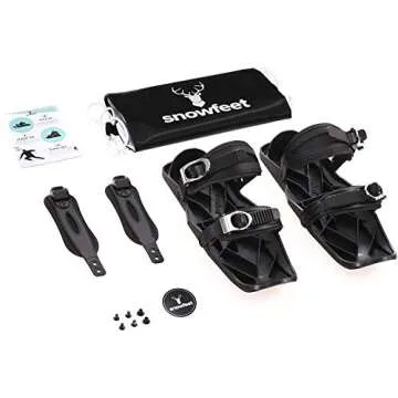 Snowfeet Mini Skis for Slopes | Fun for Everyone