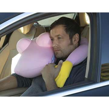 The Original Girlfriend Pillow – Cute and Fun Wife, Companion or Cuddle Buddy – Body Pillow with Benefits – Funny Unique Gag Gift Idea – Body Pillow, Pink