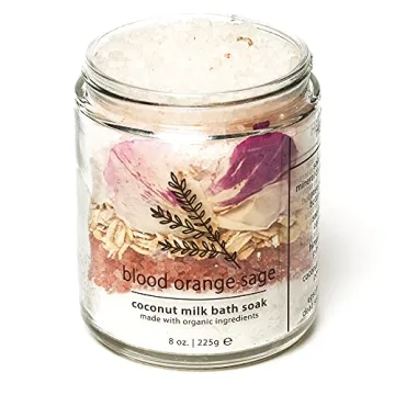 Luxurious Blood Orange Sage Bath Soak for Relaxation