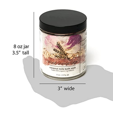 Luxurious Blood Orange Sage Bath Soak for Relaxation