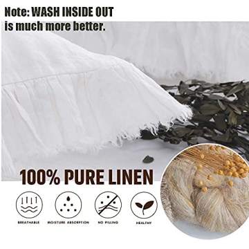 Shop Simple&Opulence 100% Linen Duvet Cover Set Now