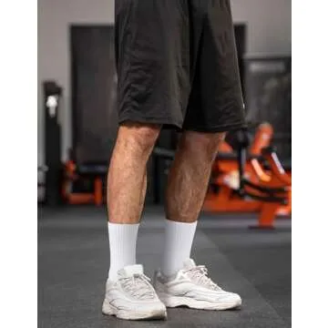 Airacker Performance Athletic Crew Socks for Men Women