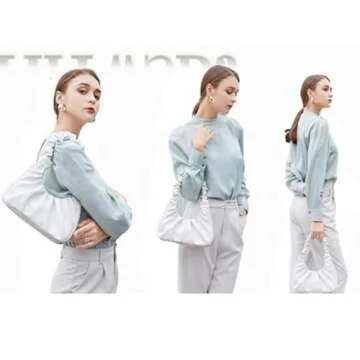 Stylish CYHTWSDJ Women’s Hobo Tote Handbag in Green