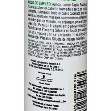 Dominican Hair Product Placenta Silueta Locion Capilar [Health and Beauty]