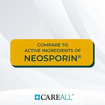 CareAll Triple Antibiotic Ointment 1.0 oz (3 Pack), First Aid Ointment for Minor Cuts, Scrapes, and ...