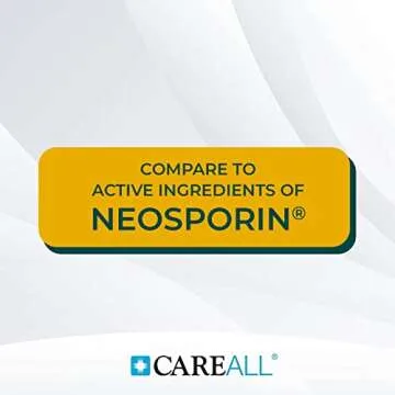 CareAll Triple Antibiotic Ointment 1.0 oz (3 Pack), First Aid Ointment for Minor Cuts, Scrapes, and ...