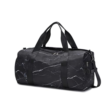 KARRESLY Sports Gym Bag for Women or Men Travel Duffel Bag with Wet Pocket and Shoes Compartment for...