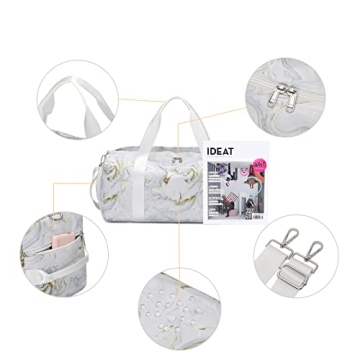 KARRESLY Sports Gym Bag for Women or Men Travel Duffel Bag with Wet Pocket and Shoes Compartment for Training Swim Yoga