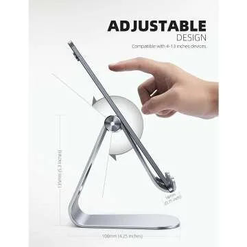 Adjustable Tablet Stand for iPad Pro & More