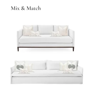 Hofdeco Premium Coastal Lumbar Pillow Cover for Indoors & Outdoors