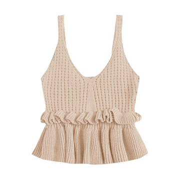 Enhance Your Wardrobe with Trendy Ruffle Hem Tank