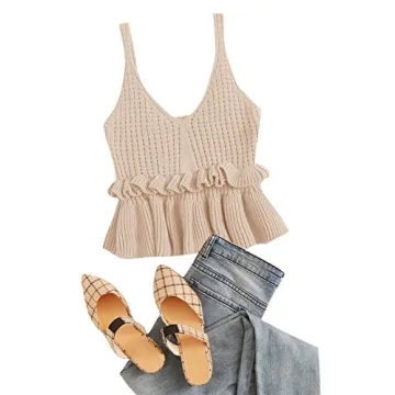 Enhance Your Wardrobe with Trendy Ruffle Hem Tank