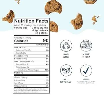 Lactation Cookie Mix for Nursing Moms - Chocolate Chip